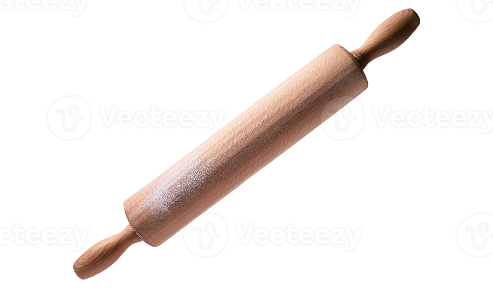 A kitchen rolling pin on a transparent background png