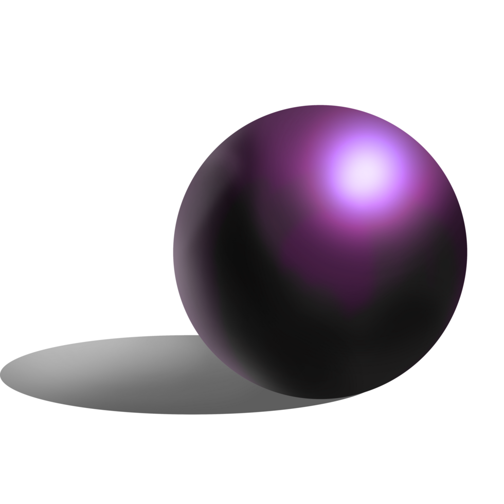 purple ball isolated No background png