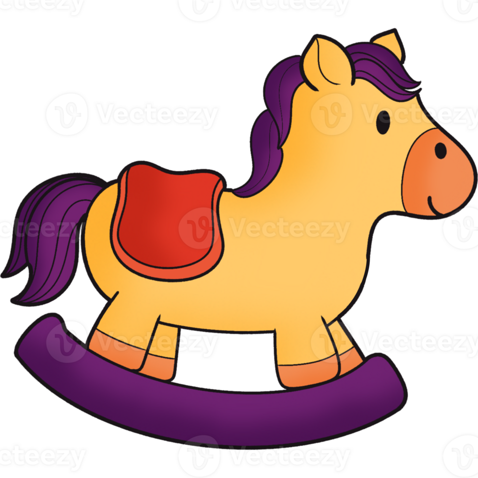 The illustration of a carousel png