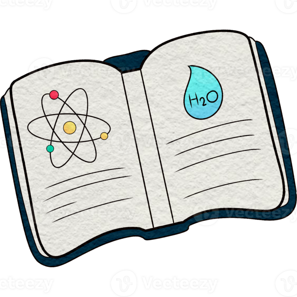A science book png