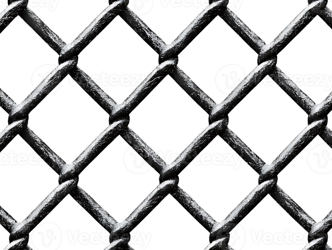 Metal Grid Seamless Pattern, Texture with Transparent Background png