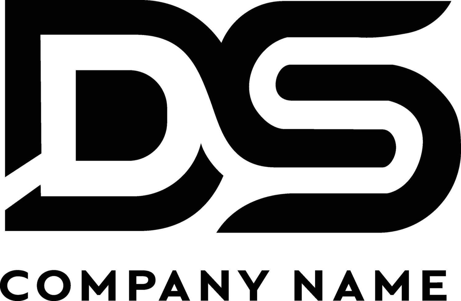 SD logo letter design on the luxury background. DS logo monogram initials letter concept. SD icon logo design. DS elegant and Professional letter icon design on a white background. D S SD DS vector