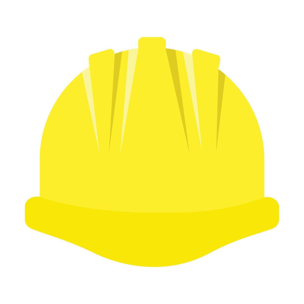 yellow project hat isolated on a white background vector
