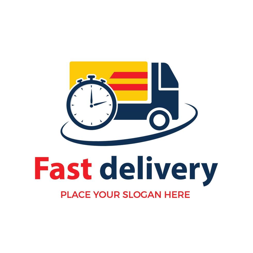 fast delivery design illustration vector