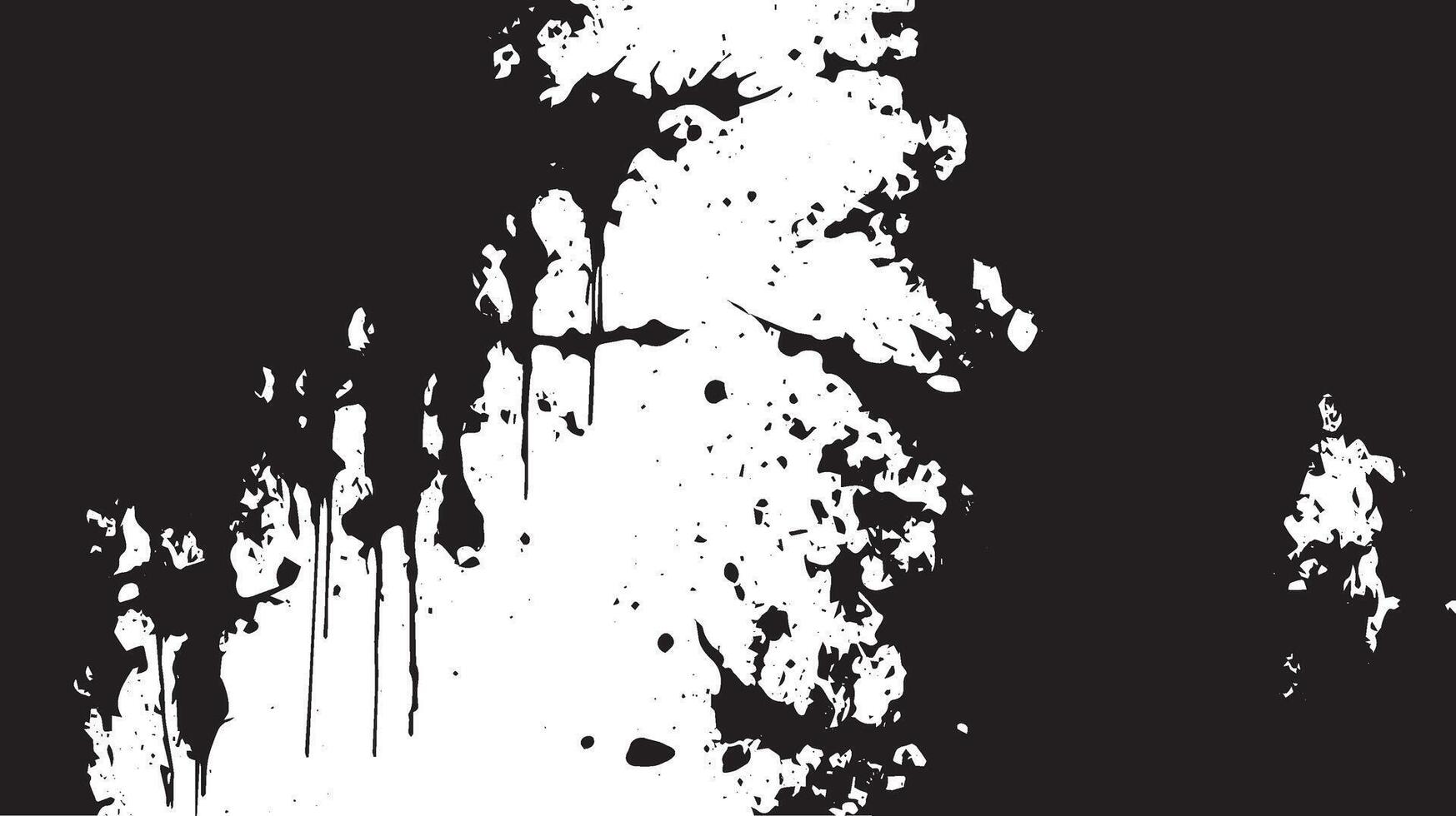 Dripping Ink Splatter Texture, Grunge Paint Drips and Splashes, Abstract Urban Graffiti Background vector