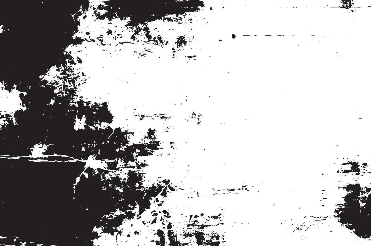 Distressed Grunge Texture with Cracked Paint Effect and Worn Vintage Background vector