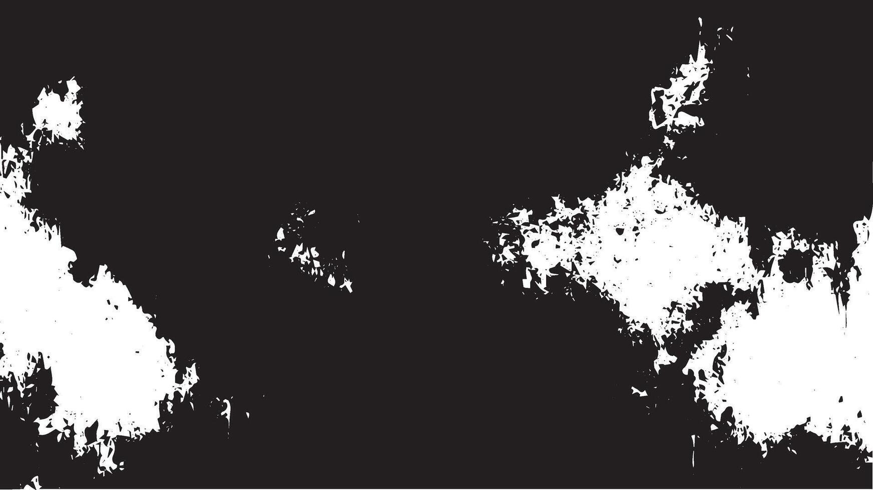 Grunge Ink Blot Texture Background in Black and White for Abstract and Artistic Projects vector