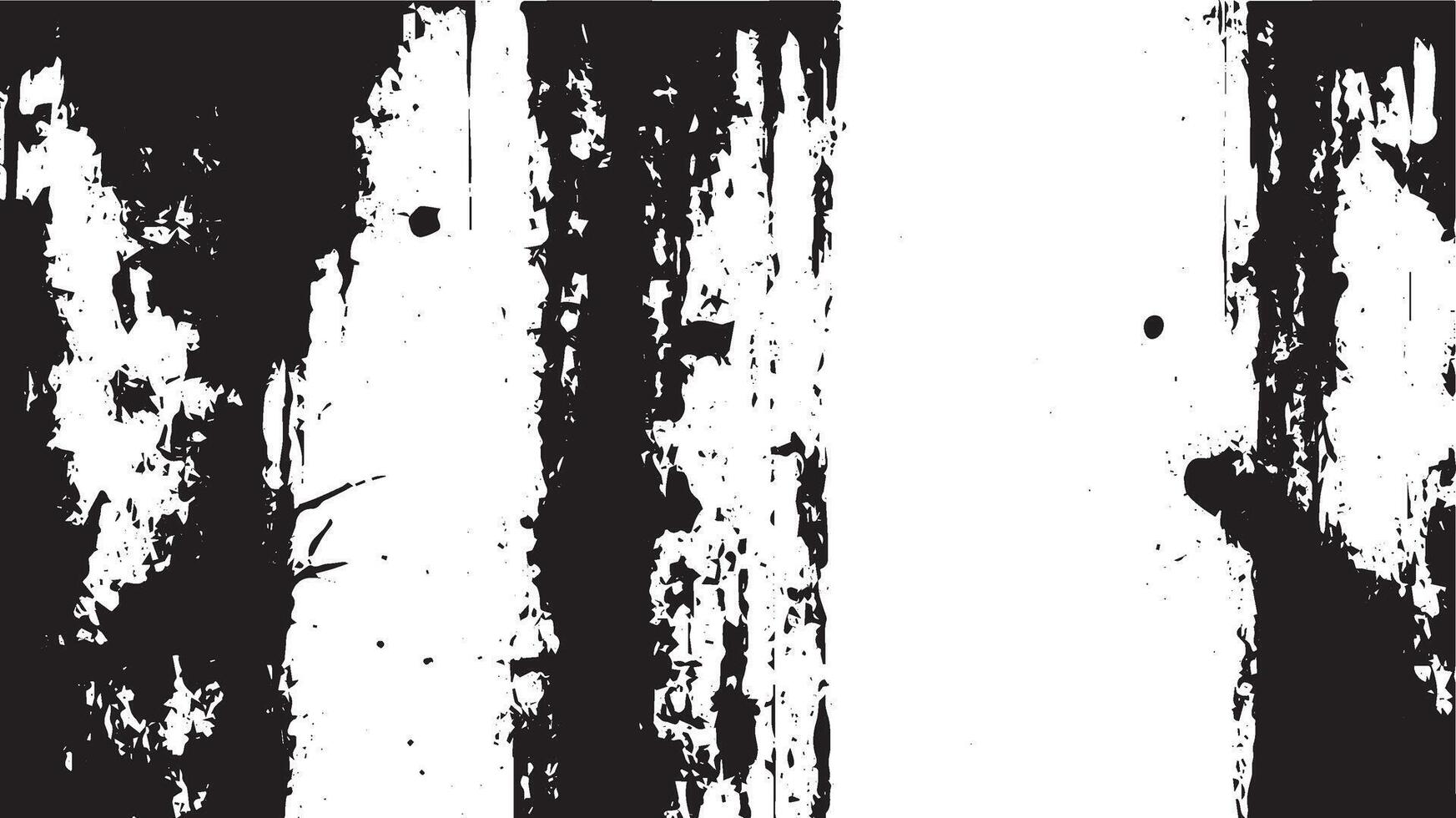 Vertical Grunge Streaks and Splatter Texture in Black and White for Backgrounds and Overlays vector