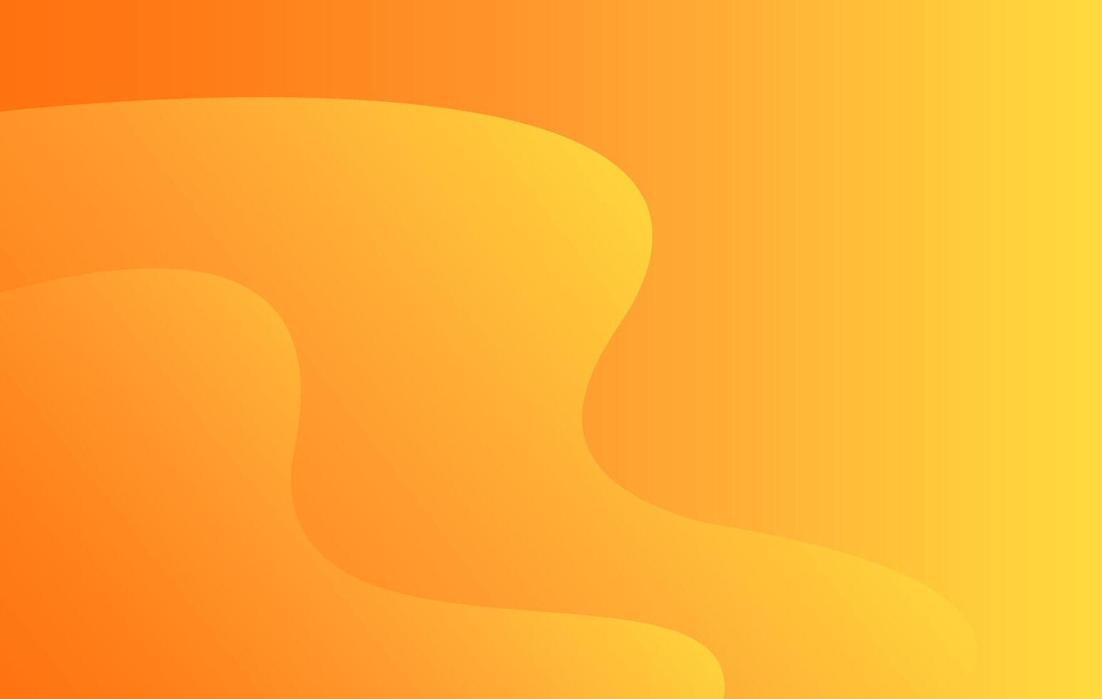 Abstract warm orange background with smooth gradient vector