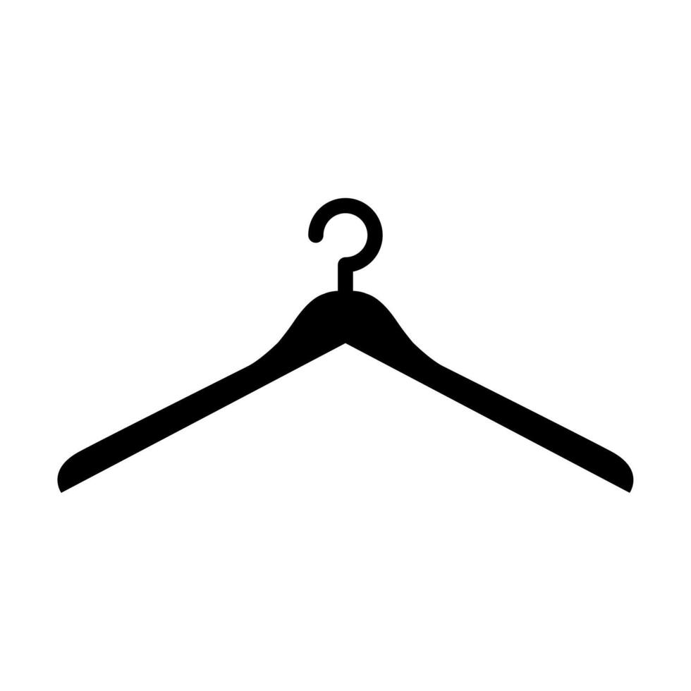 Hanger icon for graphic design, logo, web site, social media, mobile app, ui illustration.. vector