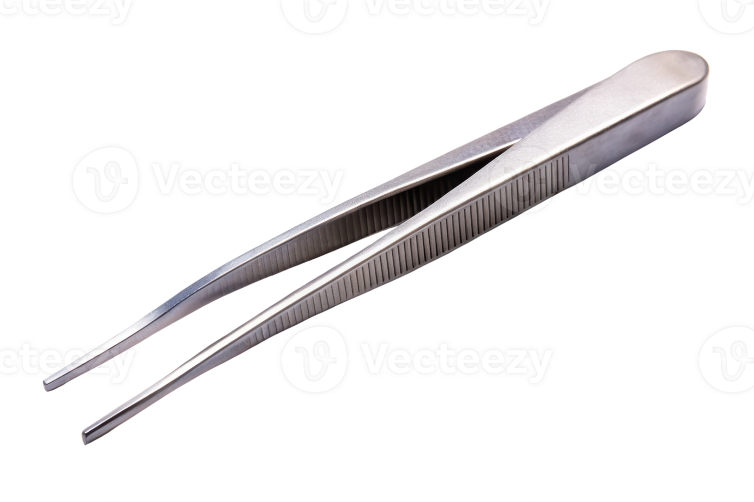 Precision tweezers isolated on a transparent background png