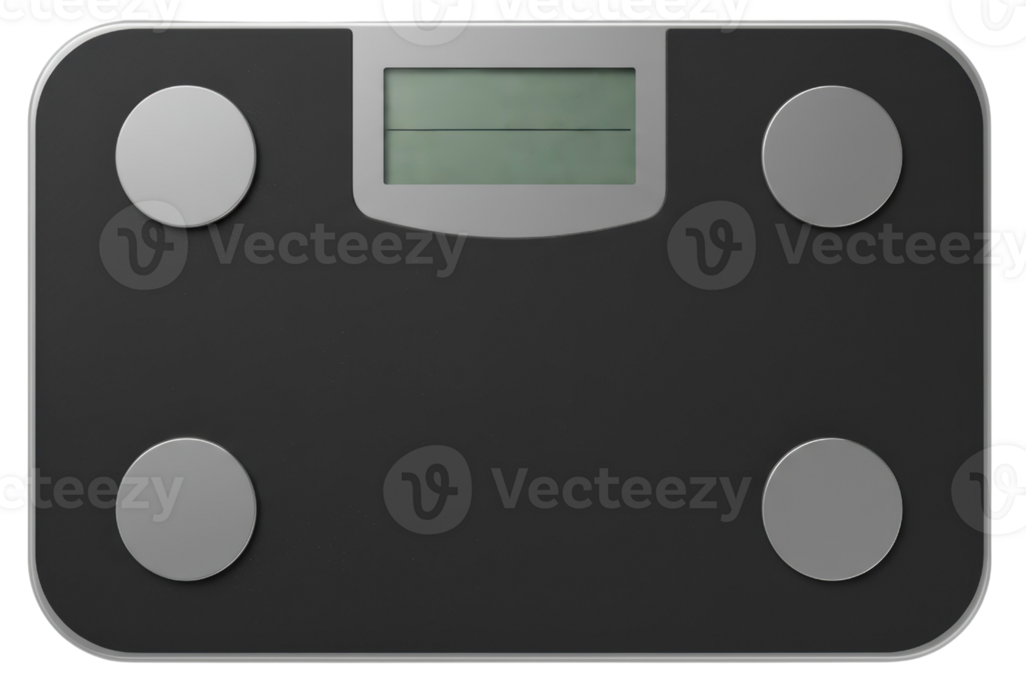 Body composition analyzer scale for fitness tracking isolated on a transparent background png