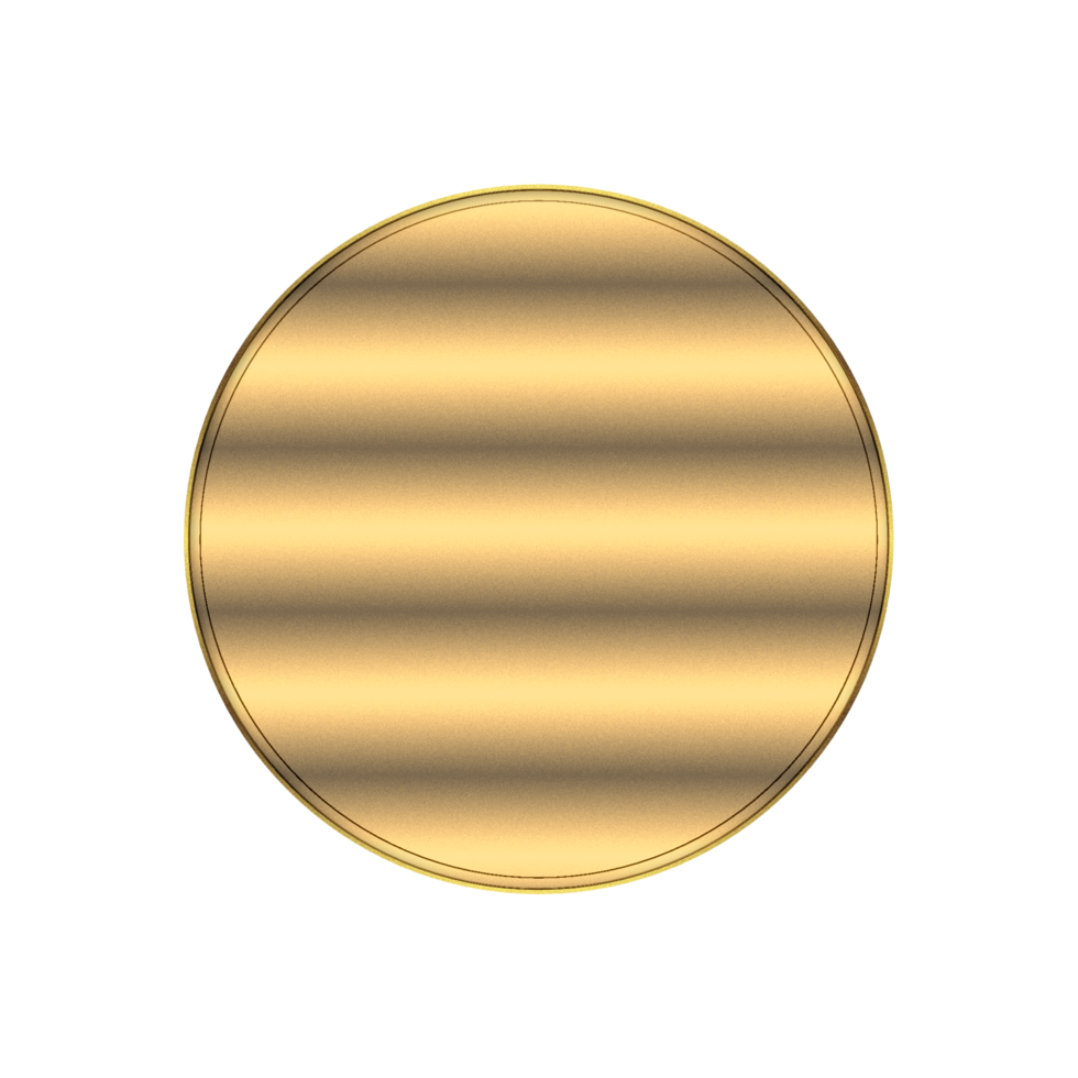 A gold circle png