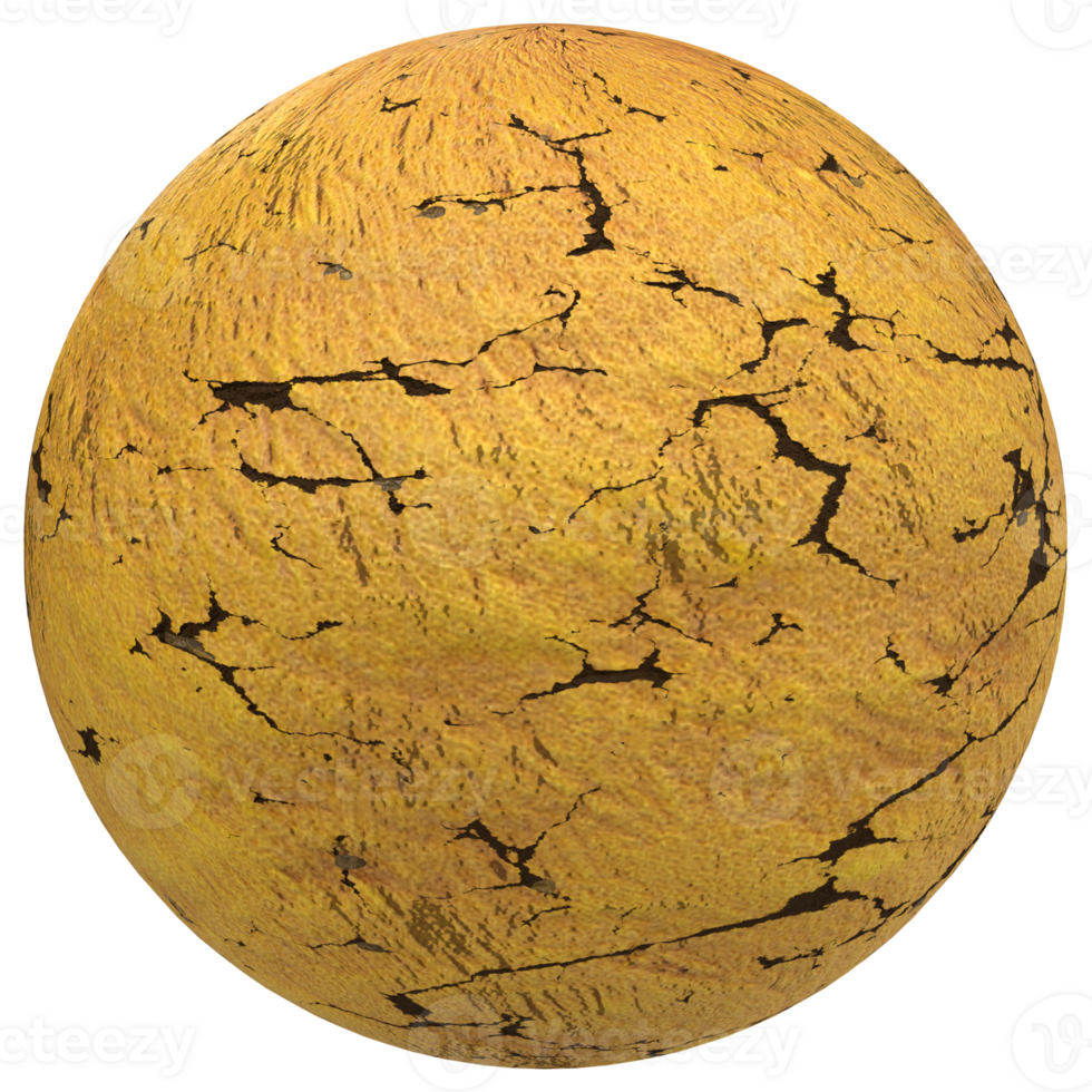 3d Yellow Sphere png