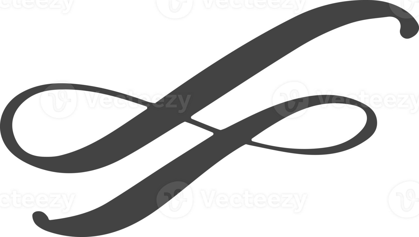 Swoosh line. Hand-drawn squiggle stroke. Swirl swish and swash element. Calligraphic curly doodle. Wavy elegant decorative shape. png