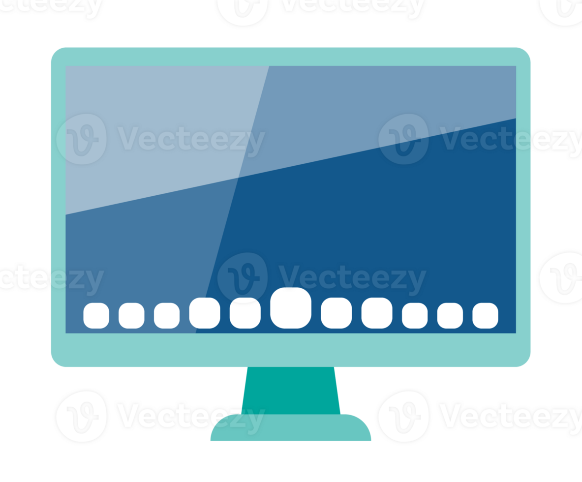 Computer Monitor Illustration png