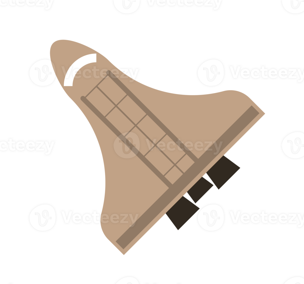 Cartoon Rocket Illustration png
