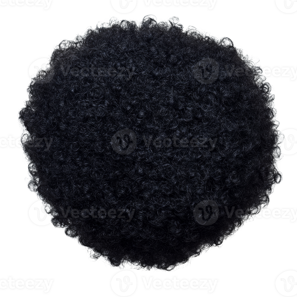 Detailed view of a round, dense, and fluffy texture with a transparent field of view png