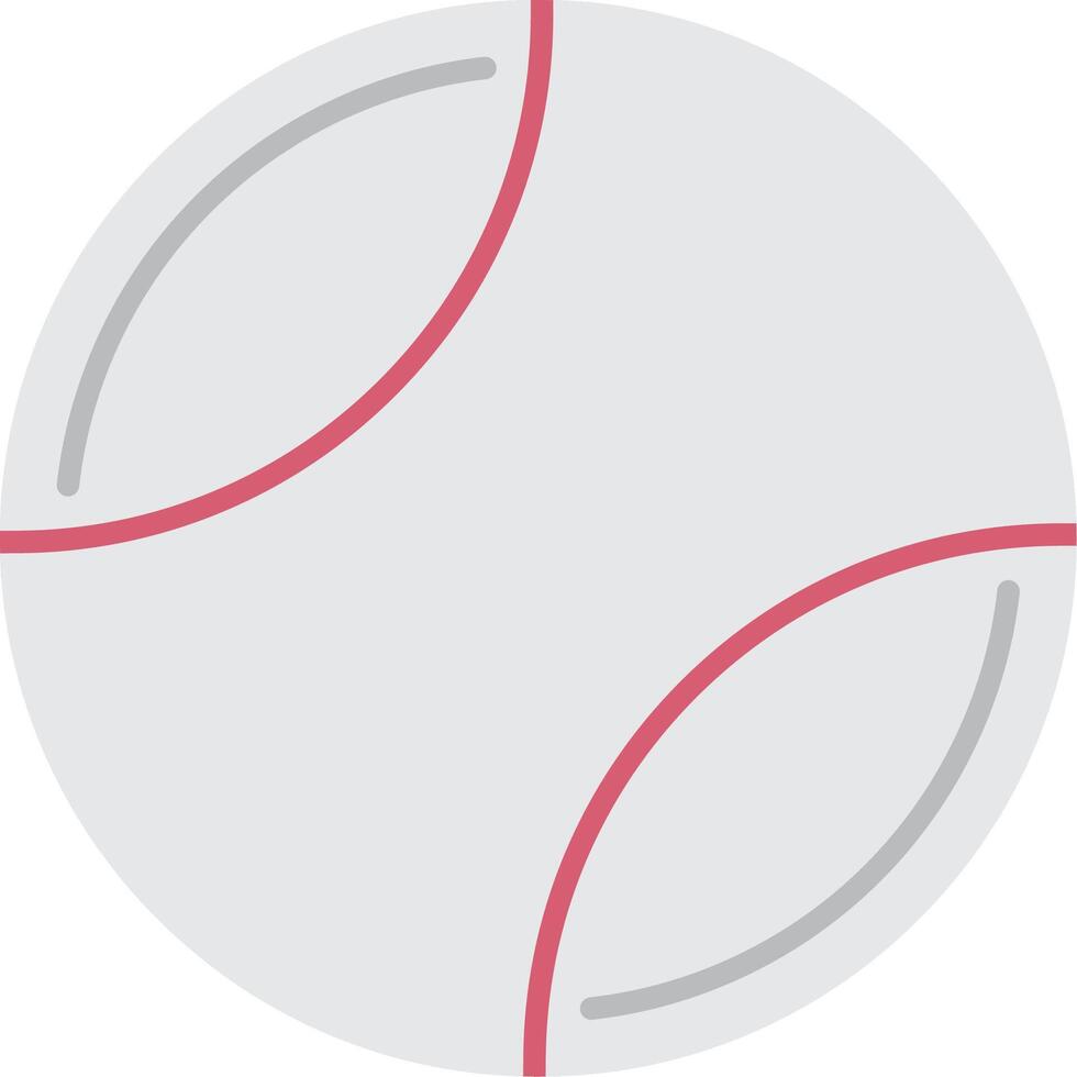 Baseball Flat Multicolored Icon Design vector