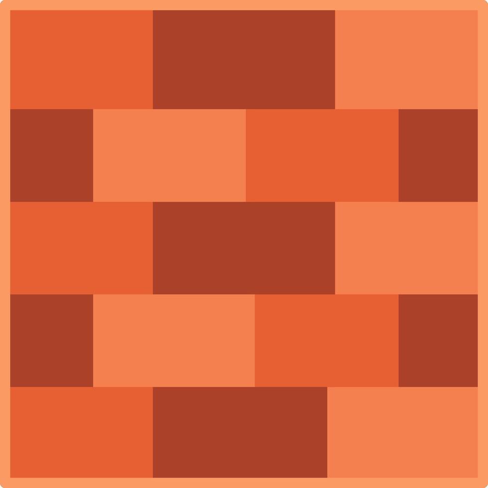 Wall Flat Multicolored Icon Design vector