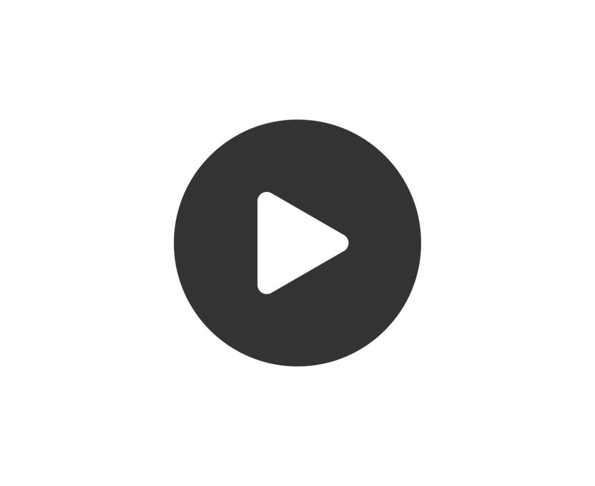 play button icon of free downlow vector