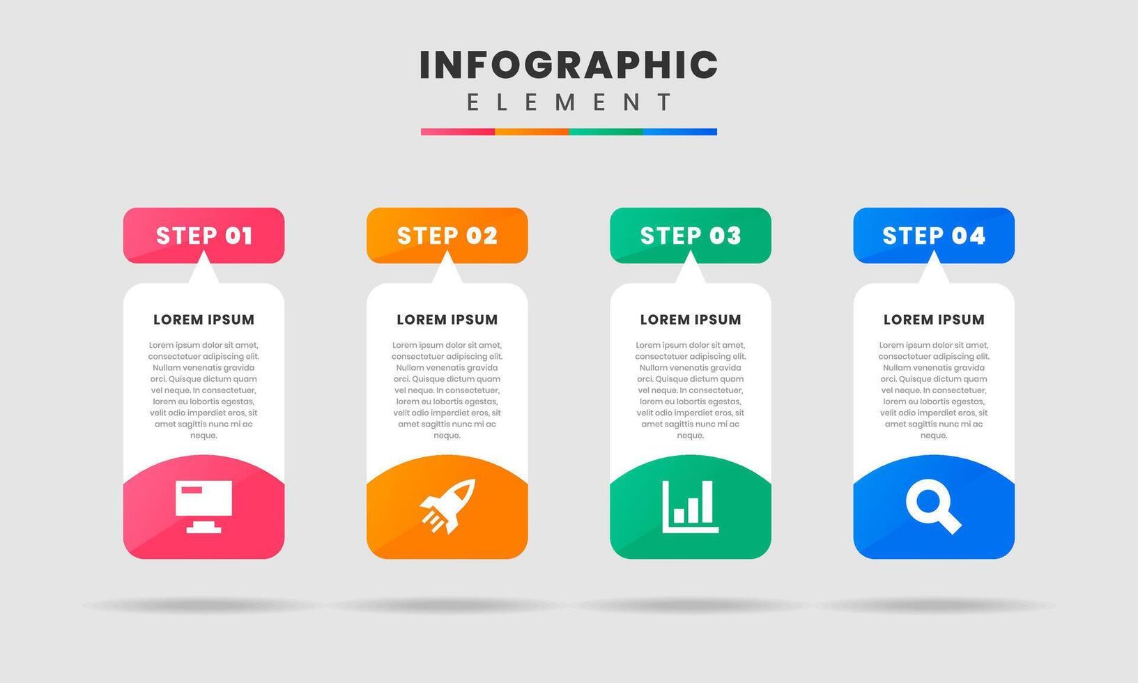 Abstract Shape, Infographic Element Design Template can be used for process diagram, presentations, workflow layout, banner, flow chart, info graph. vector