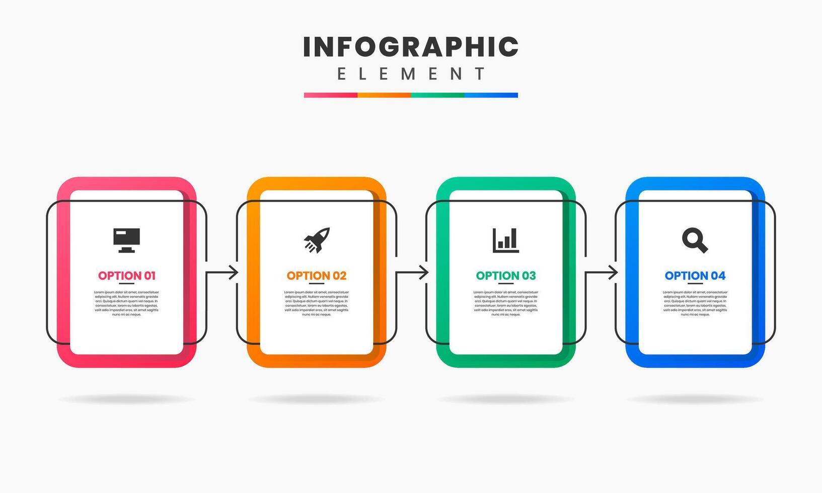 Timeline Infographic Element Design icon template, can be used for process diagram, presentations, workflow layout, banner, flow chart vector