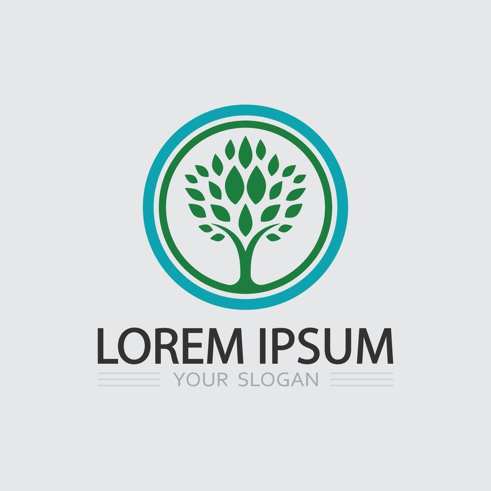 Eco Movement Leaf Emblem vector