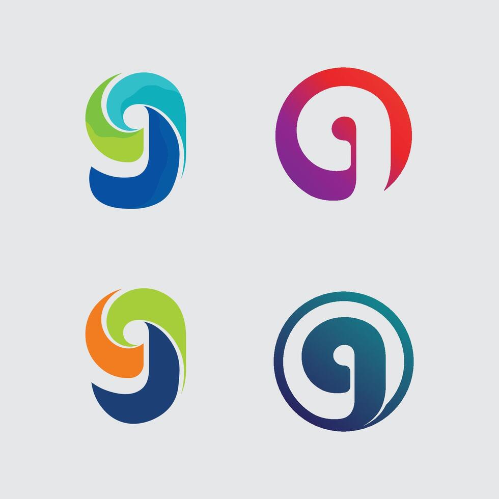 G logo concept design and G icon stock image graphic icon identity vector
