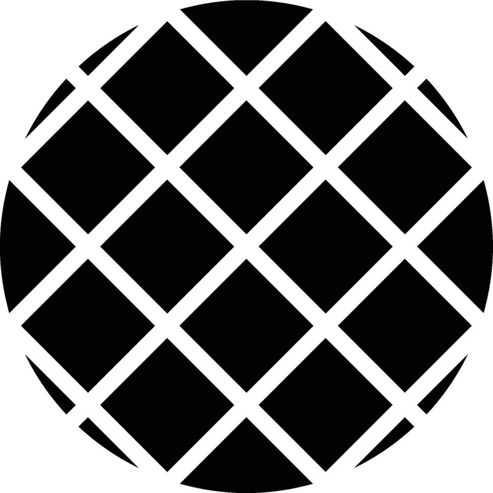 Mosaic, Ceramic, Tile Glyph Solid Icon vector