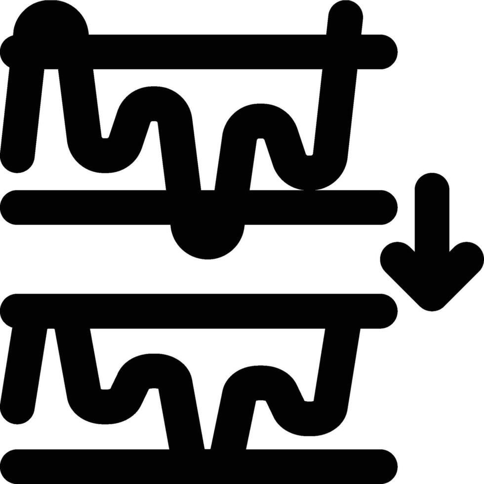 Normalization, Audio Normalization, Normalize Audio Outline Icon vector