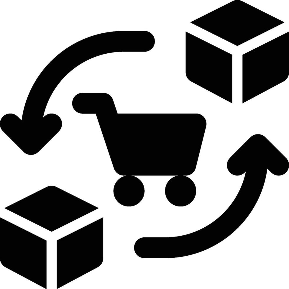 Supply Demand, Supply, Demand Glyph Solid Icon vector