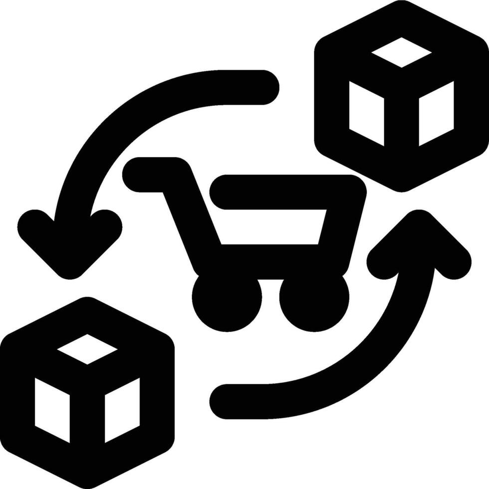 Supply Demand, Supply, Demand Outline Icon vector