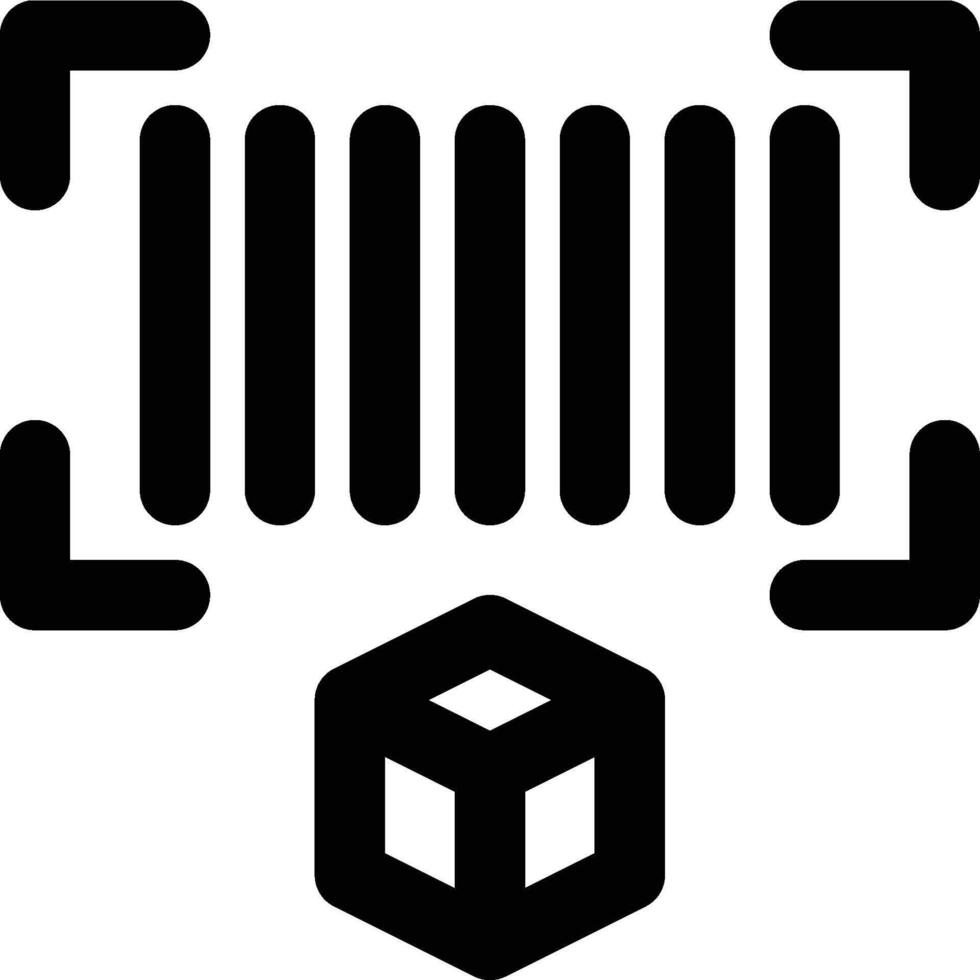 Barcode, Code, Bar Code Outline Icon vector