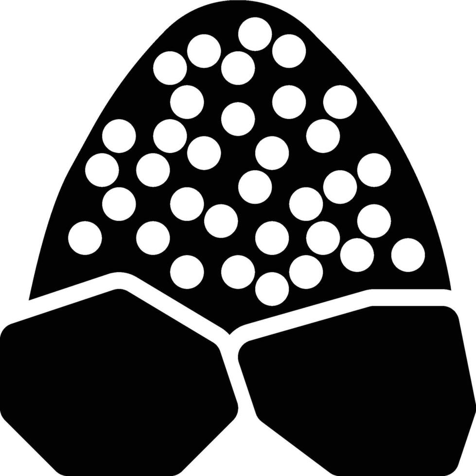 Lime, Stone, Limestone Glyph Solid Icon vector