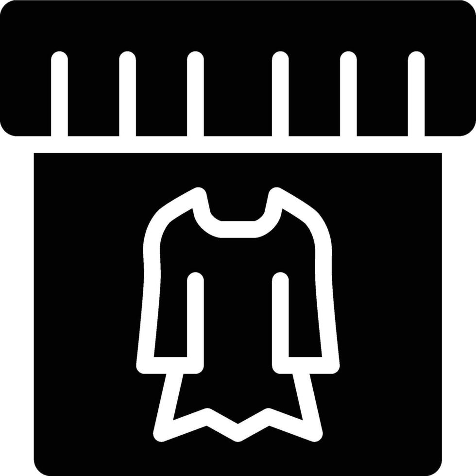 Boutique, Store, Shop Glyph Solid Icon vector