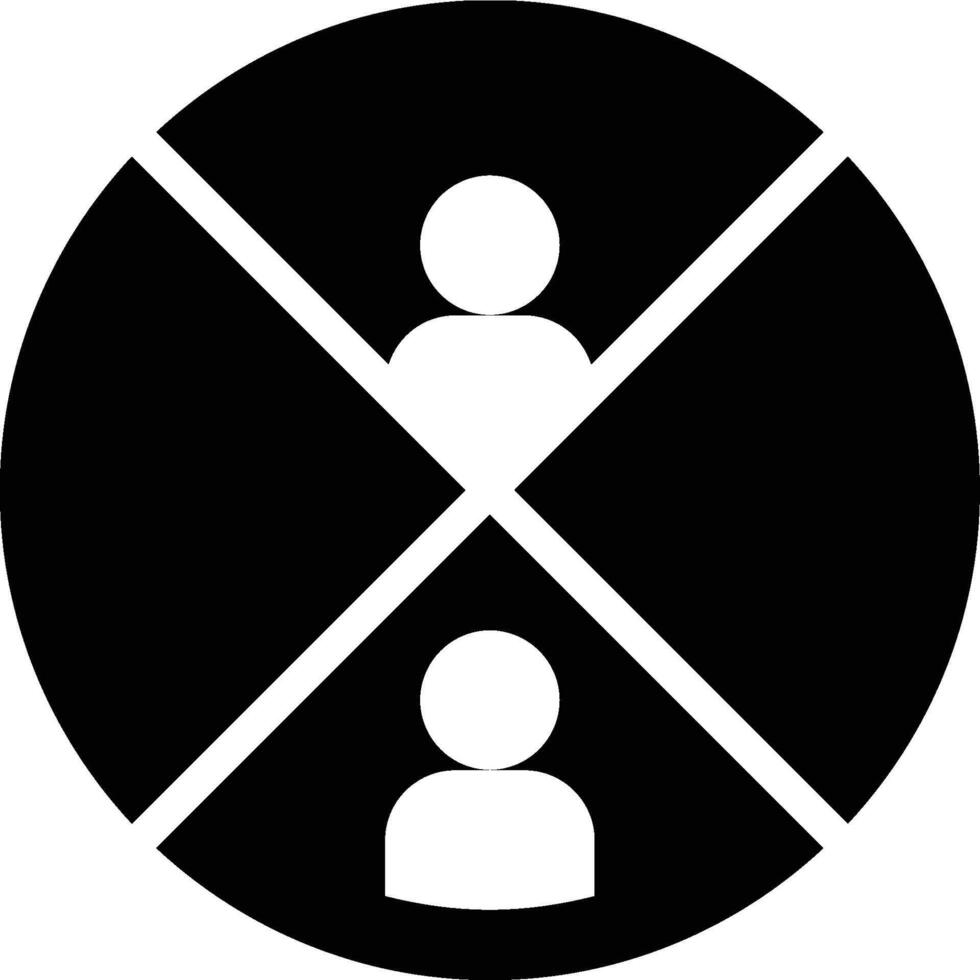 Demographics, Demography, Segmentation Glyph Solid Icon vector