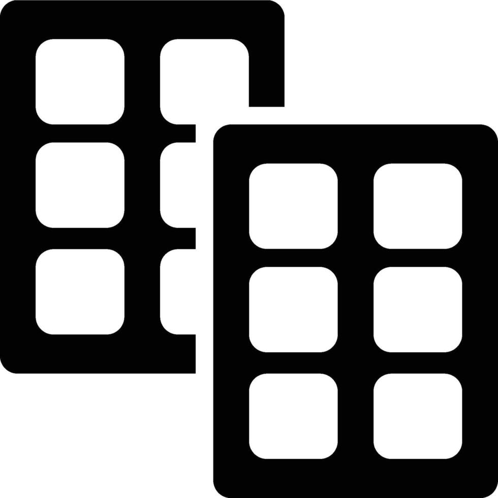 Window, Casement, Ventilation Glyph Solid Icon vector
