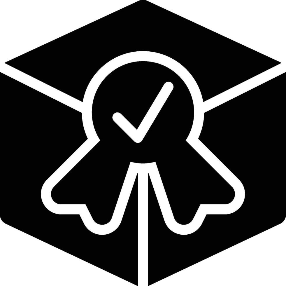 Product, Quality, Standard Glyph Solid Icon vector