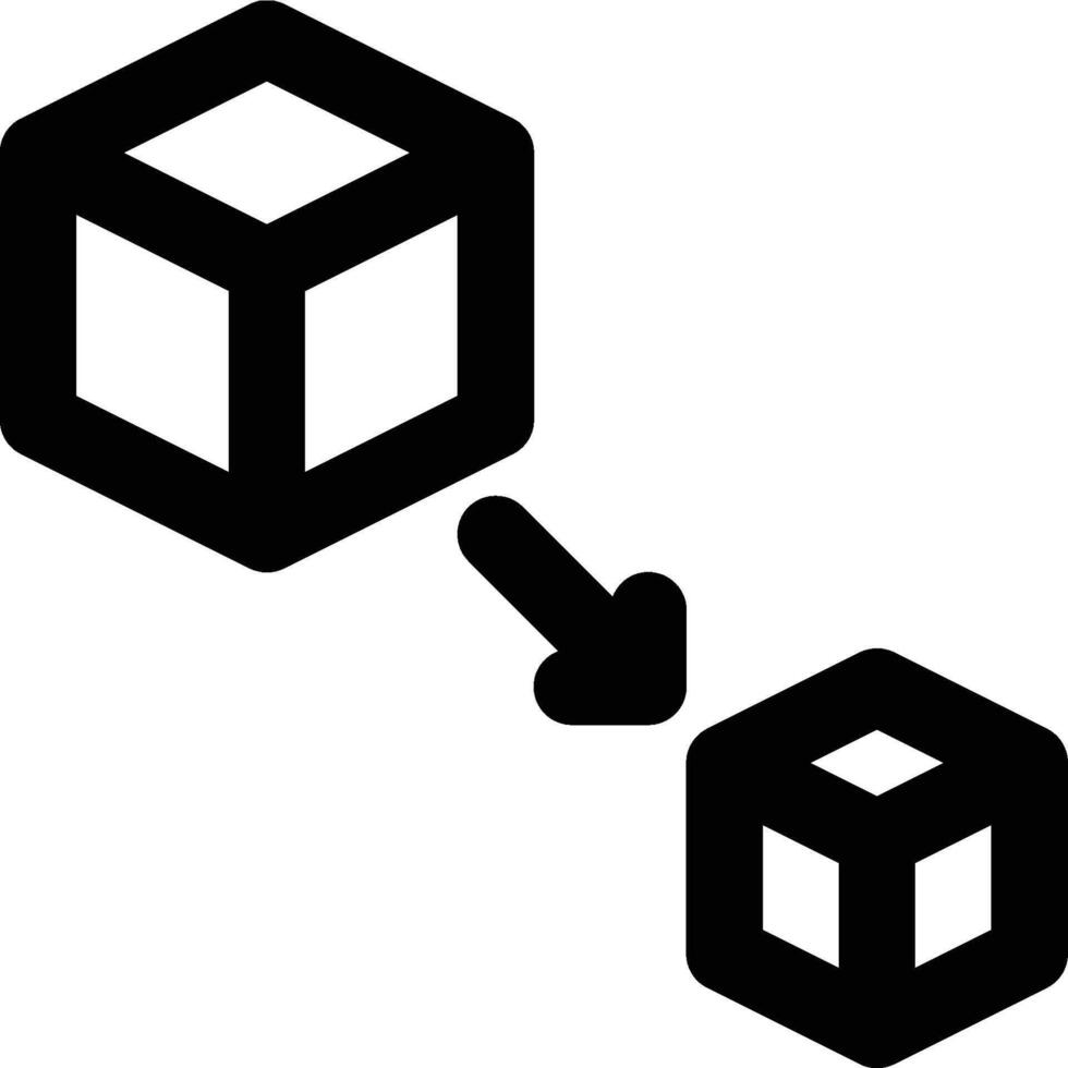 Inventory Shrinkage, Inventory Depreciation, Inventory Outline Icon vector