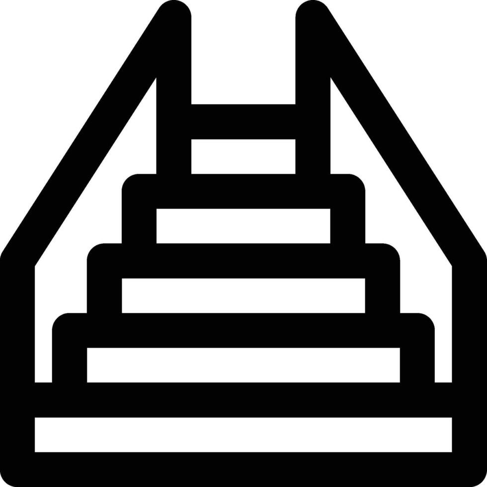 Stairway, Stairs, Steps Outline vector