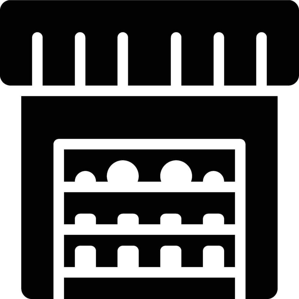Merchandising, Merchandise, Visual Merchandising Glyph Solid Icon vector