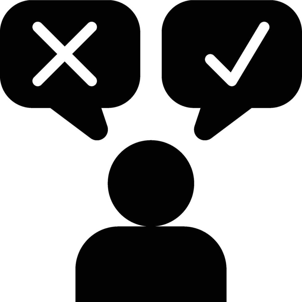 Customer Review, Feedback, Review Glyph Solid Icon vector