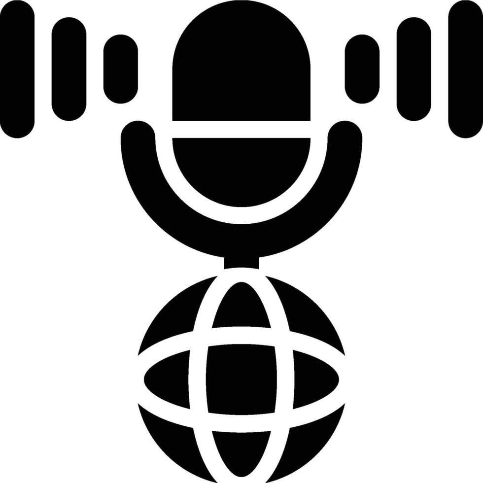Internet, Communication, Network Glyph Solid Icon vector