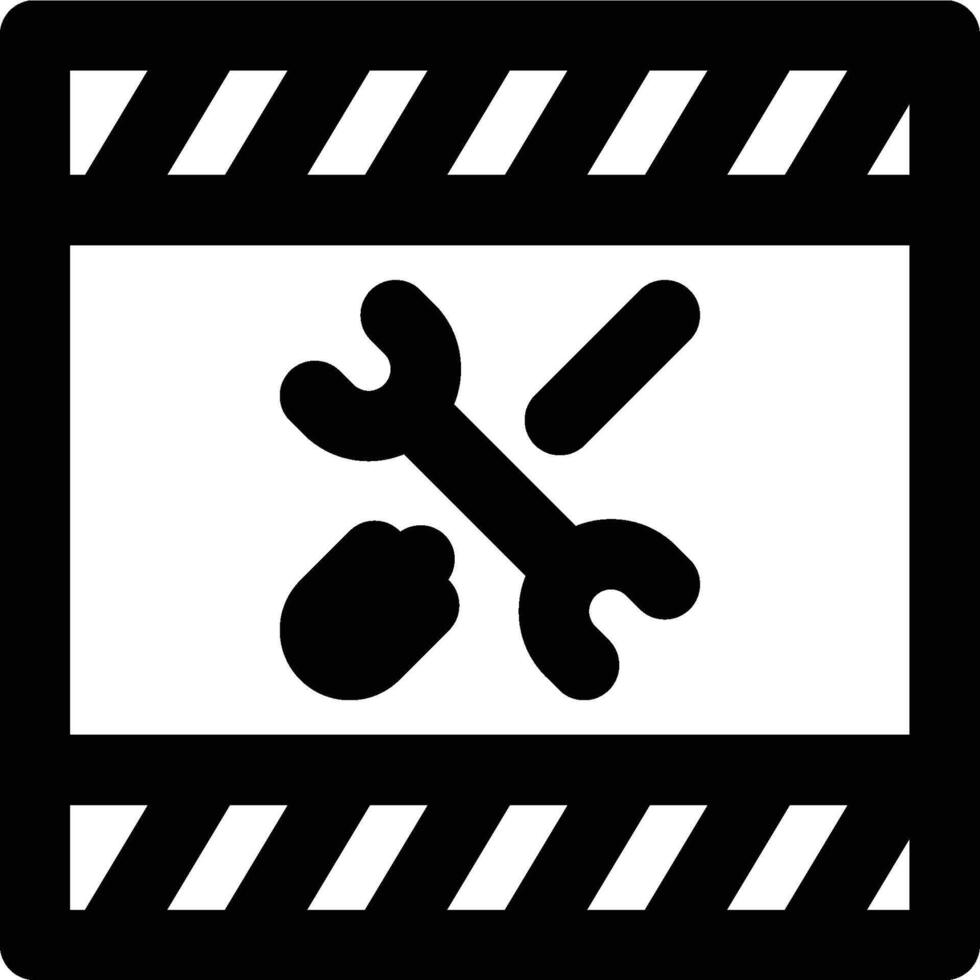 Under Construction, Under Maintenance, Maintenance Outline Icon vector