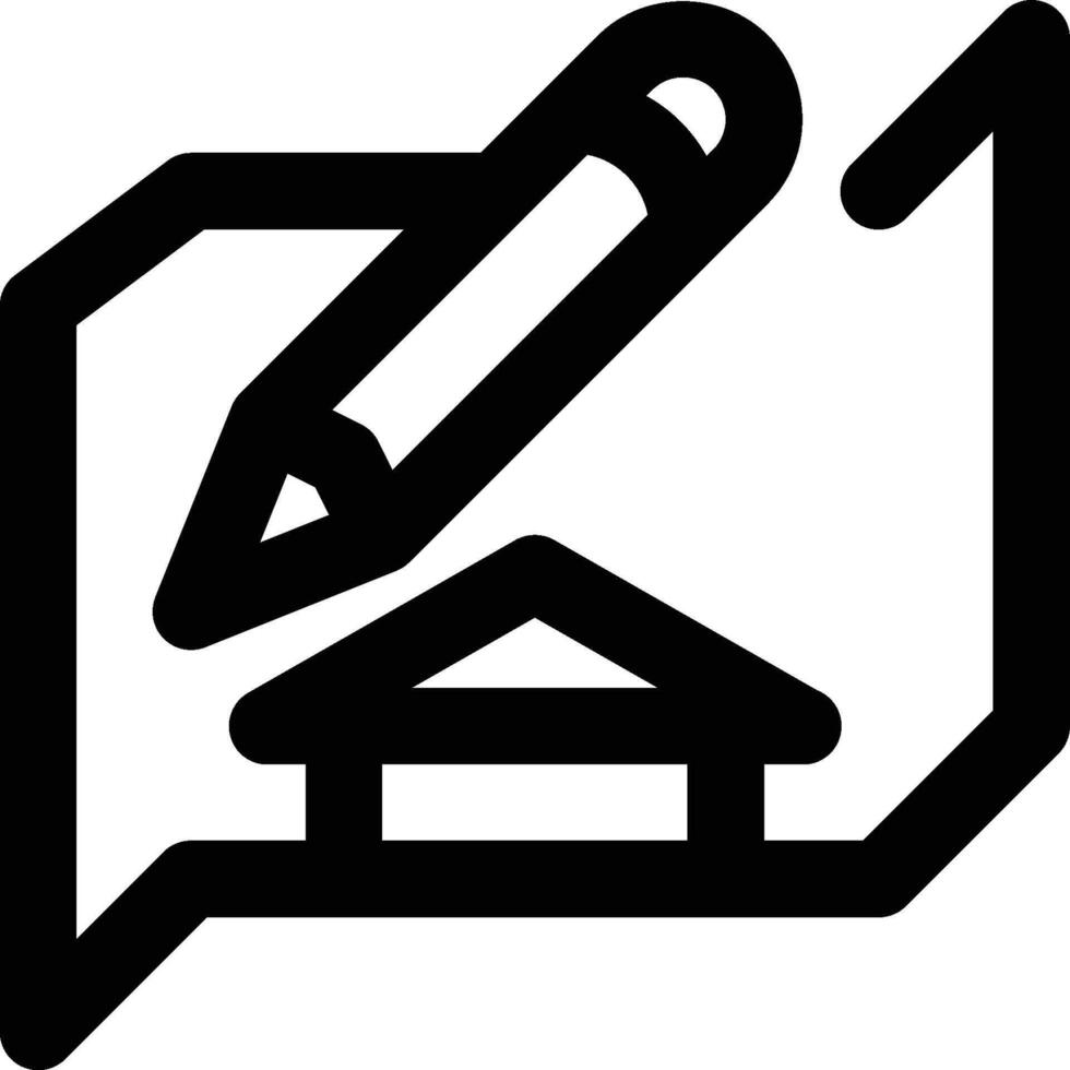 Sketch, Drawing, Designing Outline Icon vector