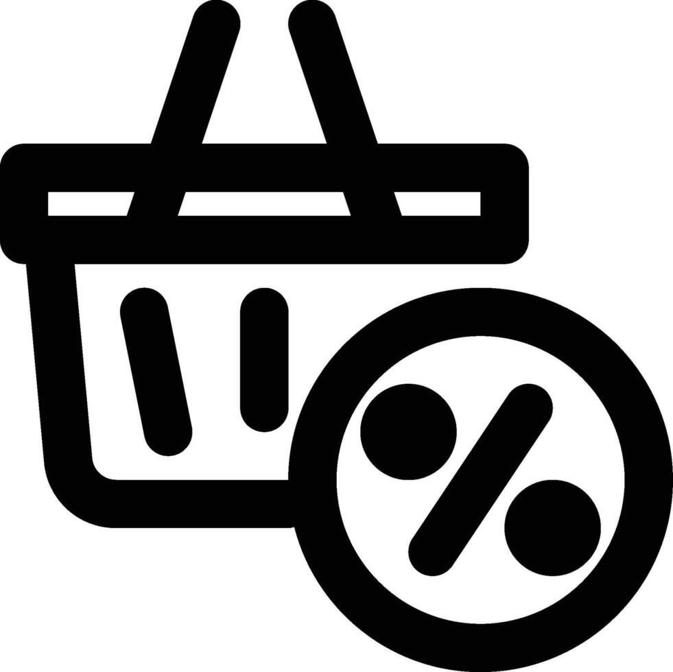 Discount, Sale, Offer Outline Icon vector