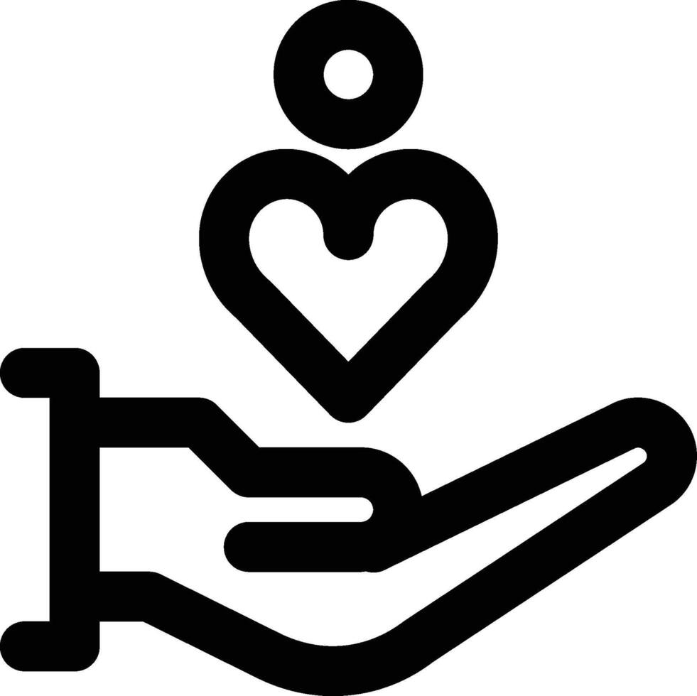 Social Care, Customer Care, Customer Support Outline Icon vector