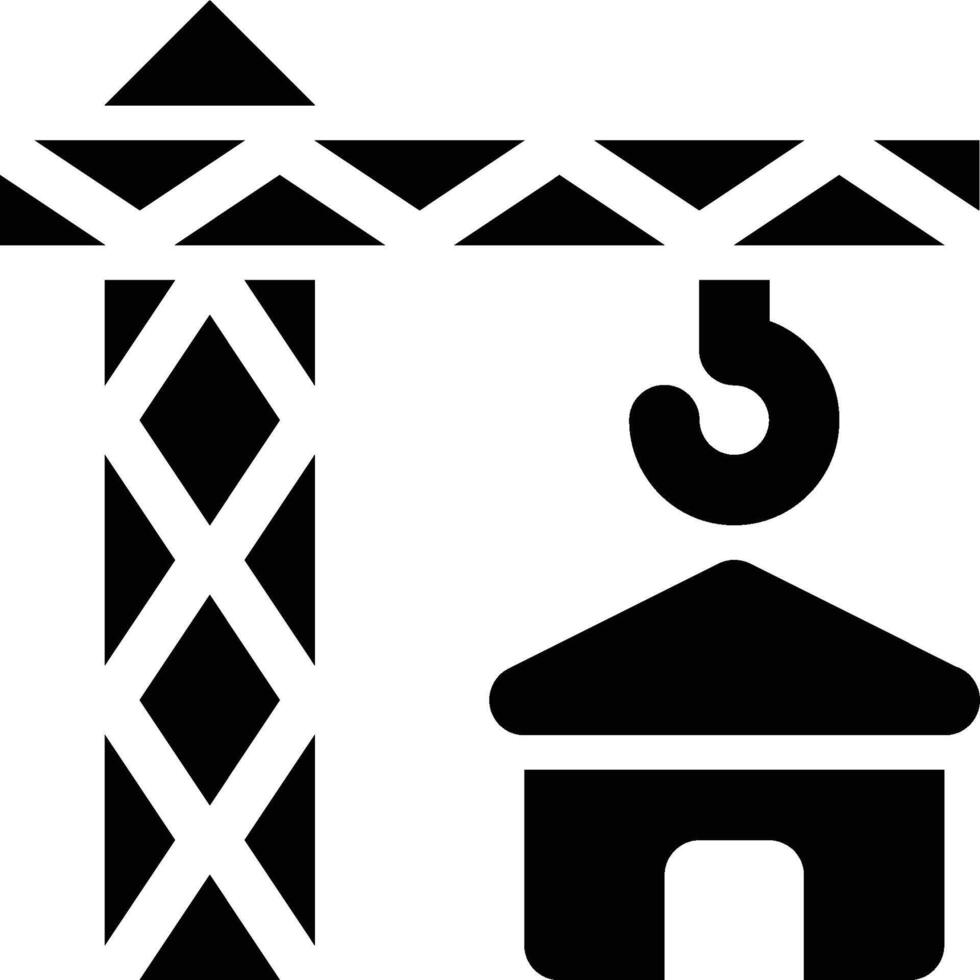 Construction, Engineering, Building Glyph Solid Icon vector