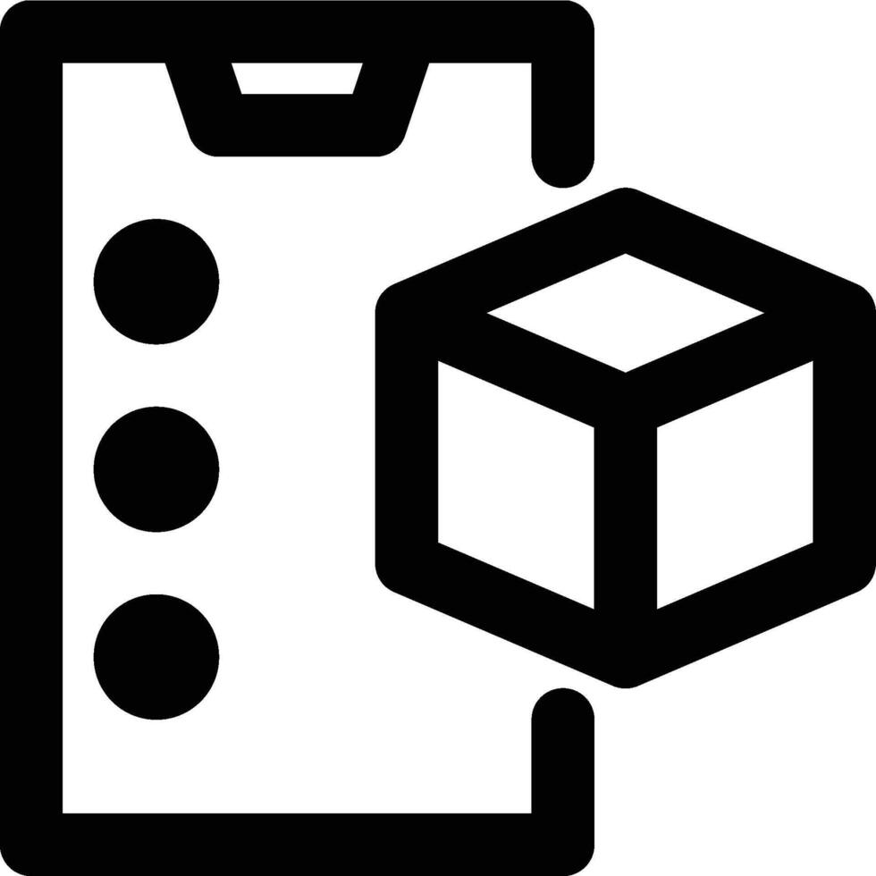 Inventory Management, Product Management, Inventory Outline Icon vector